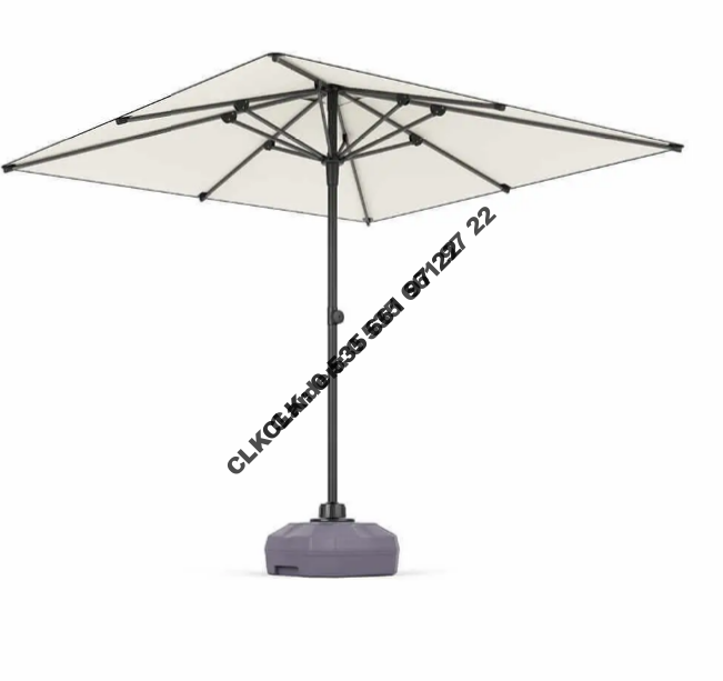 CLK 225 x 225mt Mega Dual Şemsiye Bahçe Cafe Otel Plaj Şemsiyeleri - Image 9
