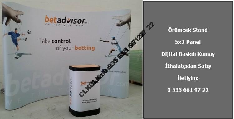CLK Örümcek Stand Baskılı Katlanır Stand İmalatı Satışı - Image 181