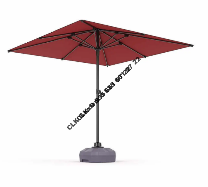 CLK 225 x 225mt Mega Dual Şemsiye Bahçe Cafe Otel Plaj Şemsiyeleri - Image 4