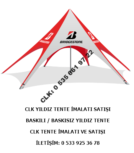 CLK Yıldız Tente Reklam Logo Marka Baskılı Tente İmalatı Satışı - Image 3