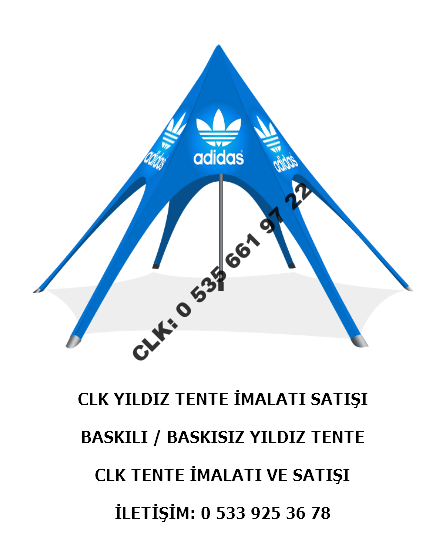 CLK Yıldız Tente Reklam Logo Marka Baskılı Tente İmalatı Satışı