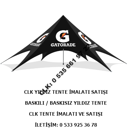 CLK Yıldız Tente Reklam Logo Marka Baskılı Tente İmalatı Satışı - Image 6