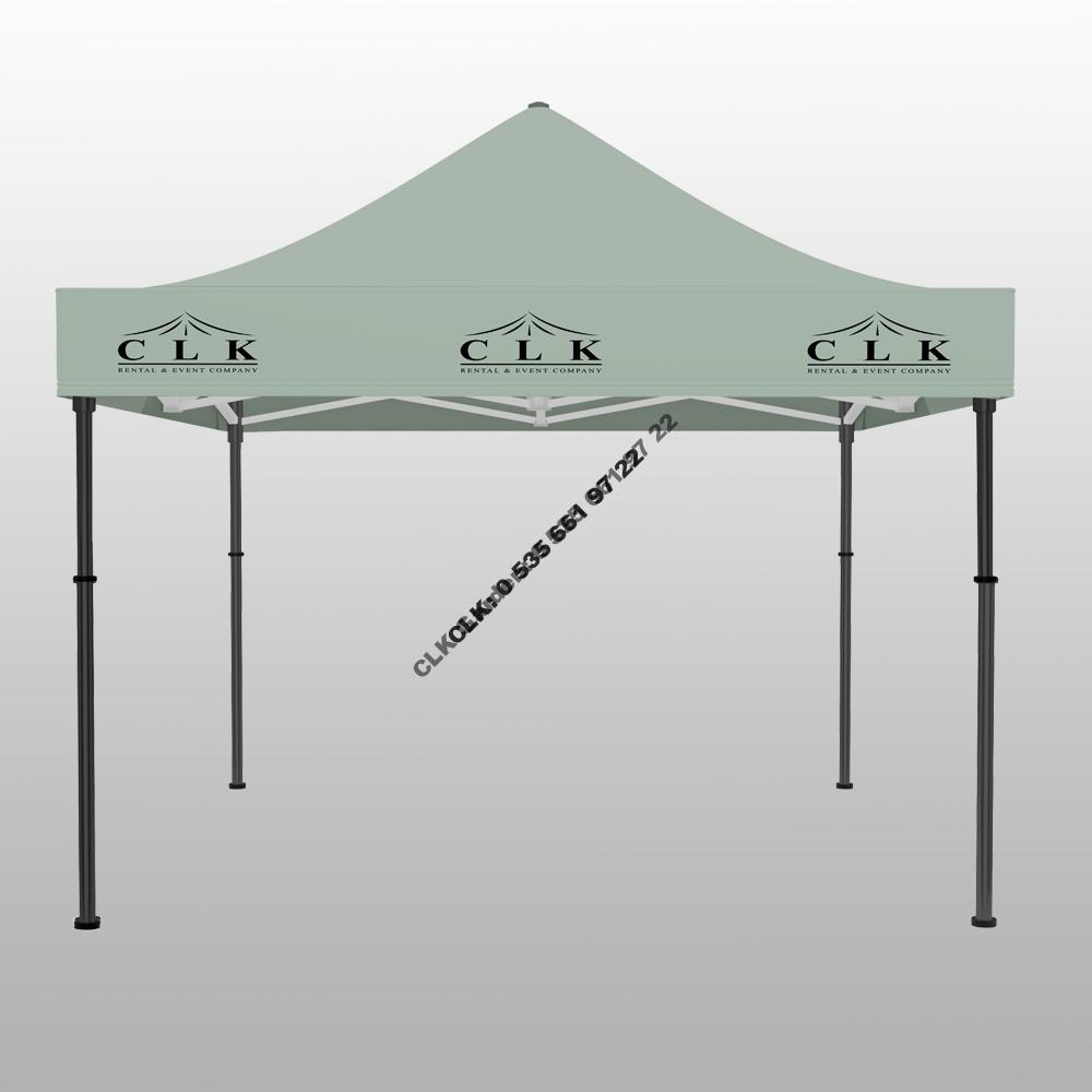 CLK 3x3 Saçak Baskılı Katlanabilir Tente Gazebo Çadır İmalatı Satışı - Image 23