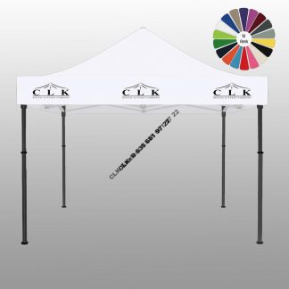CLK 3x3 Saçak Baskılı Katlanabilir Tente Gazebo Çadır İmalatı Satışı