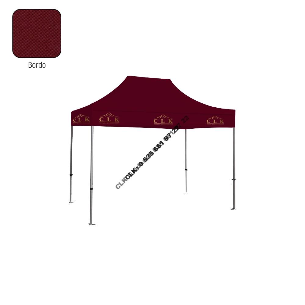 CLK 2x3 Saçak Baskılı Katlanabilir Tente Gazebo Çadır İmalatı Satışı - Image 15