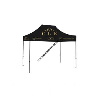 CLK 2x3 Tavan Logo Baskılı Katlanabilir Tente Gazebo Stand Çadır İmalatı Satışı