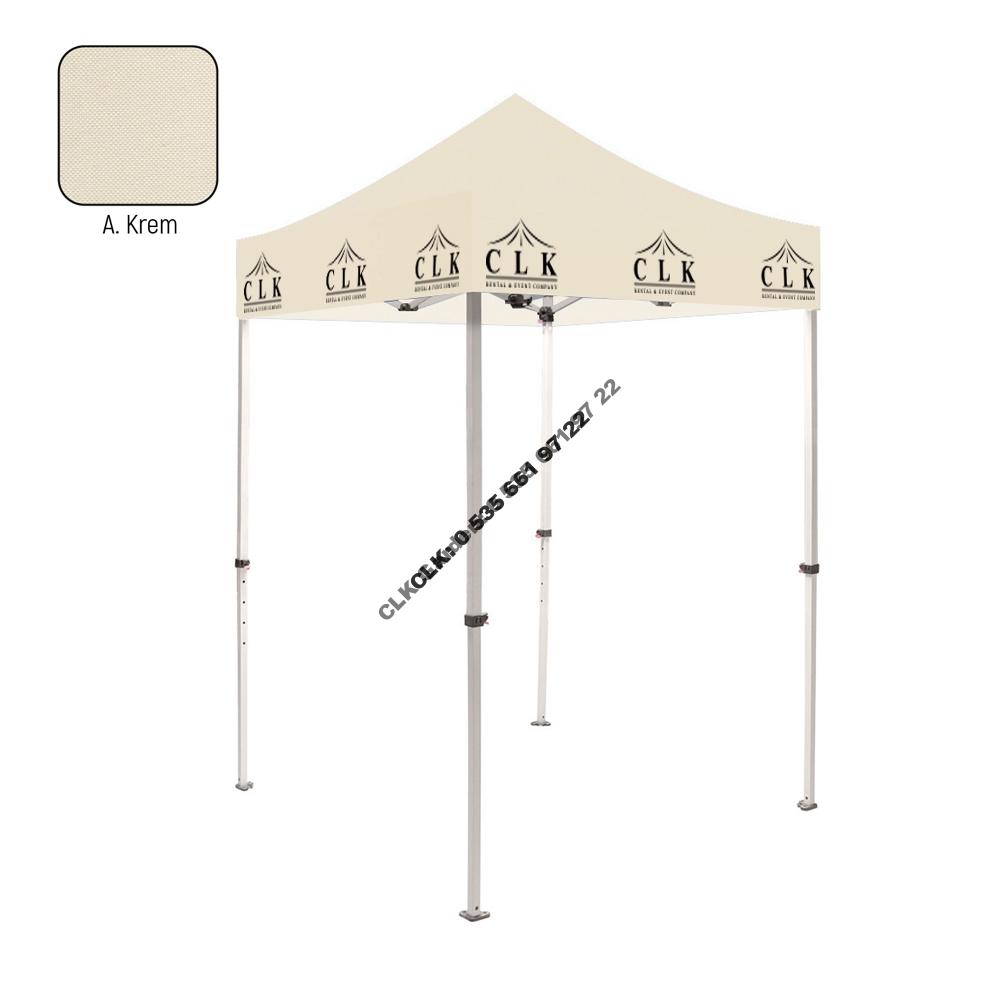 CLK 2x2 Saçak Baskılı Katlanabilir Tente Gazebo Çadır İmalatı Satışı - Image 2