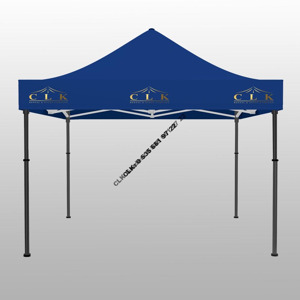 CLK 3x3 Saçak Baskılı Katlanabilir Tente Gazebo Çadır İmalatı Satışı - Image 20