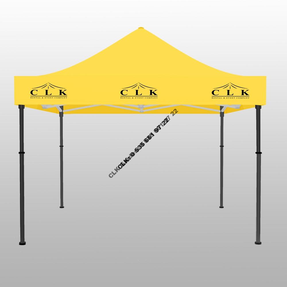 CLK 3x3 Saçak Baskılı Katlanabilir Tente Gazebo Çadır İmalatı Satışı - Image 21