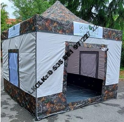 CLK 3x3 Saçak Baskılı Gazebo Katlanır Kamp Karavan Çadırı İmalatı Satışı 02 - Image 2