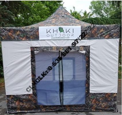 CLK 3x3 Saçak Baskılı Gazebo Katlanır Kamp Karavan Çadırı İmalatı Satışı 02