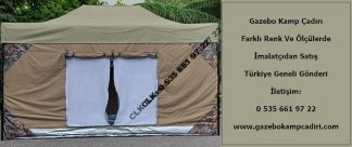 CLK 3x4,5 Gazebo Katlanır Kamp Karavan Çadırı İmalatı Satışı 3