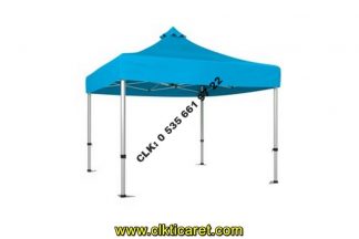 CLK 5x5 Metre 52mm Alüminyum Profil Oxford Kumaş Gazebo Katlanabilir Tente Çadır Portatif Çardak İmalatı Satışı
